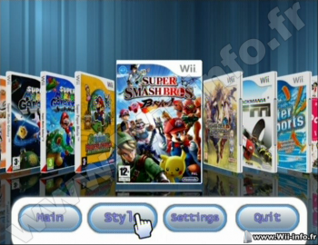 Mario power tennis GC on Wii U- Nintendont(Widescreen hack)